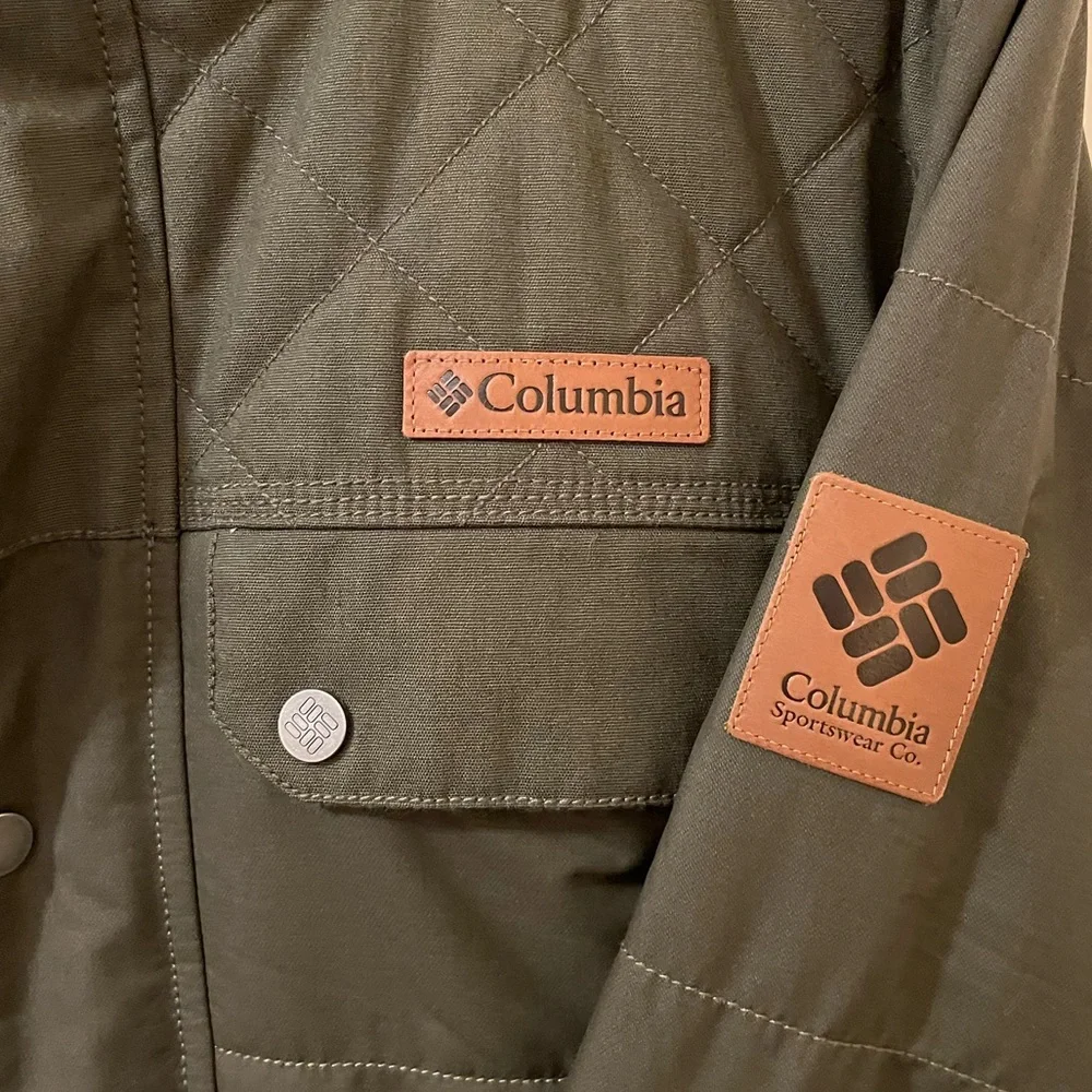 Columbia Men's Ridgestone Insulated Jacket | Peatmoss (Olive Green) | Large - Picture 4 of 10